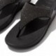 SANDALES À BOUT FITFLOP GB4 LULU OPUL BLACK