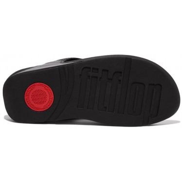 SANDALES À BOUT FITFLOP GB4 LULU OPUL BLACK