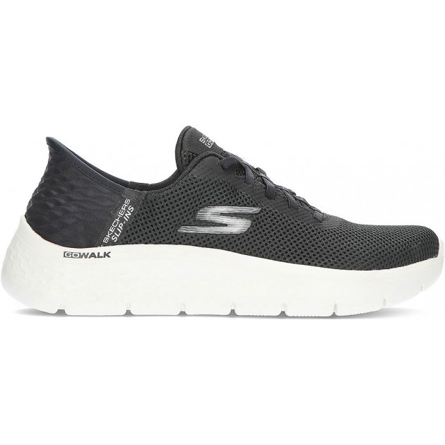 SKECHERS BASKETS À GLISSONS GO WALK FLEX 124975 BLACK SKECHERS BASKETS À GLISSONS GO WALK FLEX 124975 BLACK