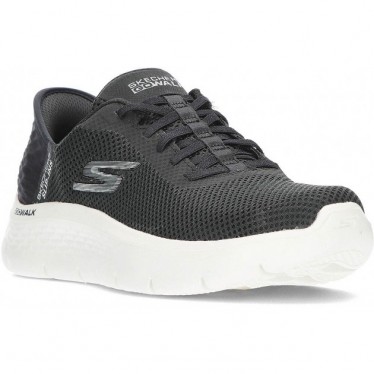 SKECHERS BASKETS À GLISSONS GO WALK FLEX 124975 BLACK