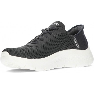 SKECHERS BASKETS À GLISSONS GO WALK FLEX 124975 BLACK