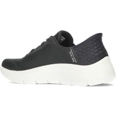 SKECHERS BASKETS À GLISSONS GO WALK FLEX 124975 BLACK