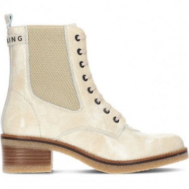BOTTINES FLUFFY LUCERO D8866 BLANCO