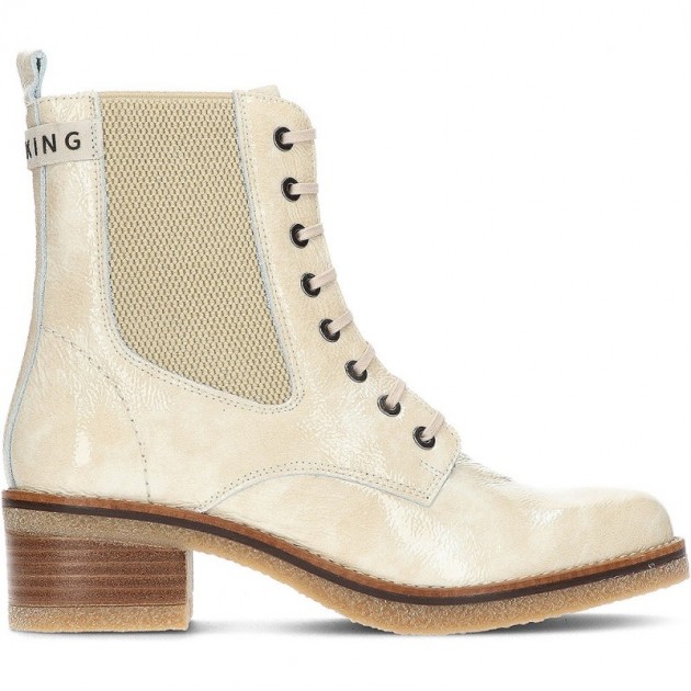 BOTTINES FLUFFY LUCERO D8866 BLANCO