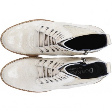BOTTINES FLUFFY LUCERO D8866 BLANCO