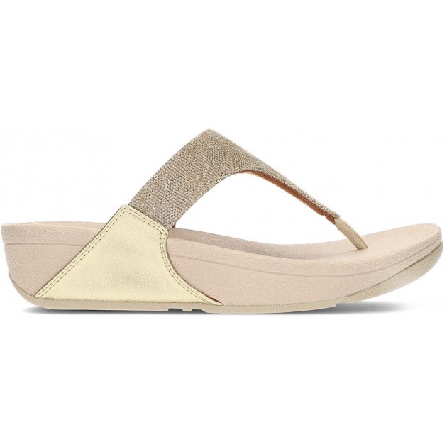 SANDALES FITFLOP LULU GLITZ ET8 PLATINO SANDALES FITFLOP LULU GLITZ ET8 PLATINO