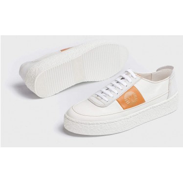 SNEAKERS EN CUIR WONDERS CB-3902 BLANCO