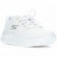 SKECHERS GO WALK BASKETS AU LOOK FRAPPANT 124960 BLANCO