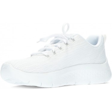 SKECHERS GO WALK BASKETS AU LOOK FRAPPANT 124960 BLANCO