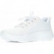 SKECHERS GO WALK BASKETS AU LOOK FRAPPANT 124960 BLANCO