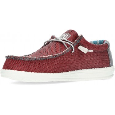 MOCASSINS DUDE WALLYSOXTRIPLE RED