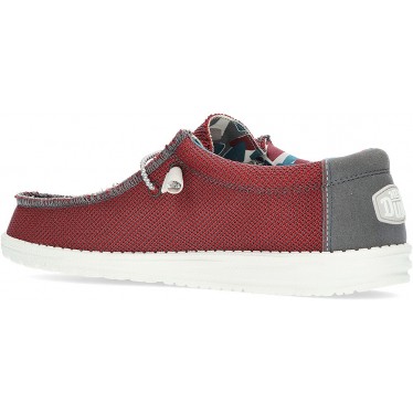 MOCASSINS DUDE WALLYSOXTRIPLE RED