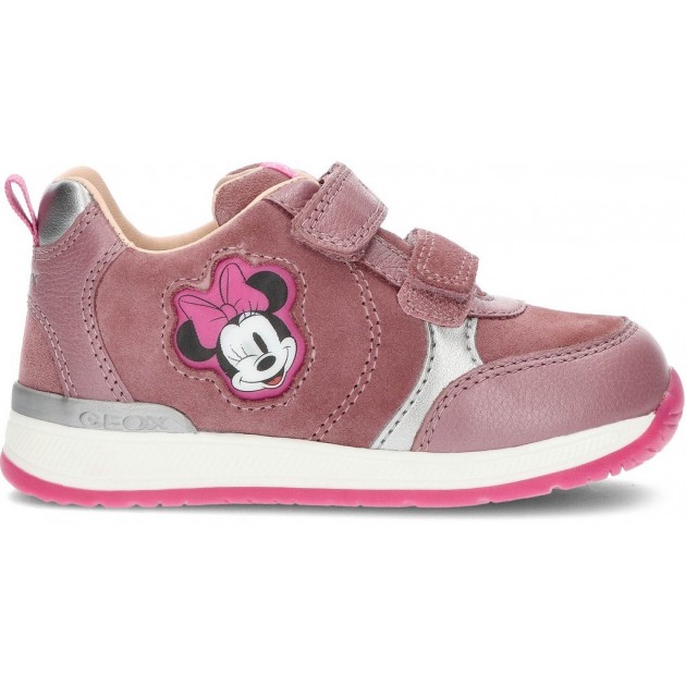 SPORTS GEOX RISHON FILLE B160LB ROSE_SMOKE SPORTS GEOX RISHON FILLE B160LB ROSE_SMOKE