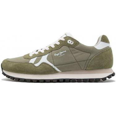 SPORTIVA PEPE JEANS PMS40005 BRIT-ON IMPRIMÉ M LAUREL_GREEN