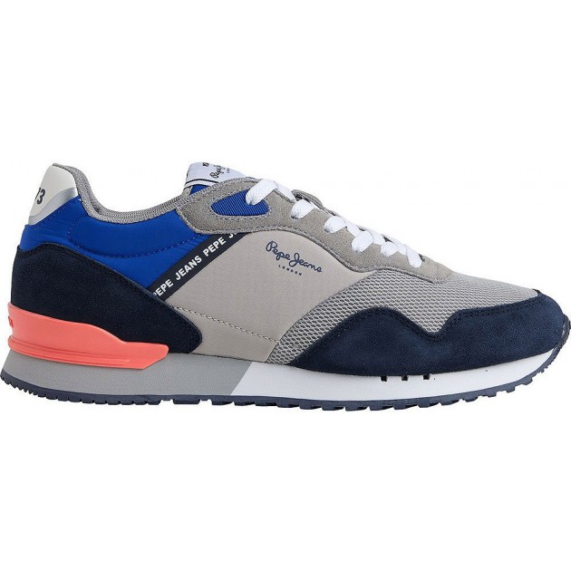 PEPE JEANS LONDON ONE HERO SNEAKERS PMS30931 GREY PEPE JEANS LONDON ONE HERO SNEAKERS PMS30931 GREY