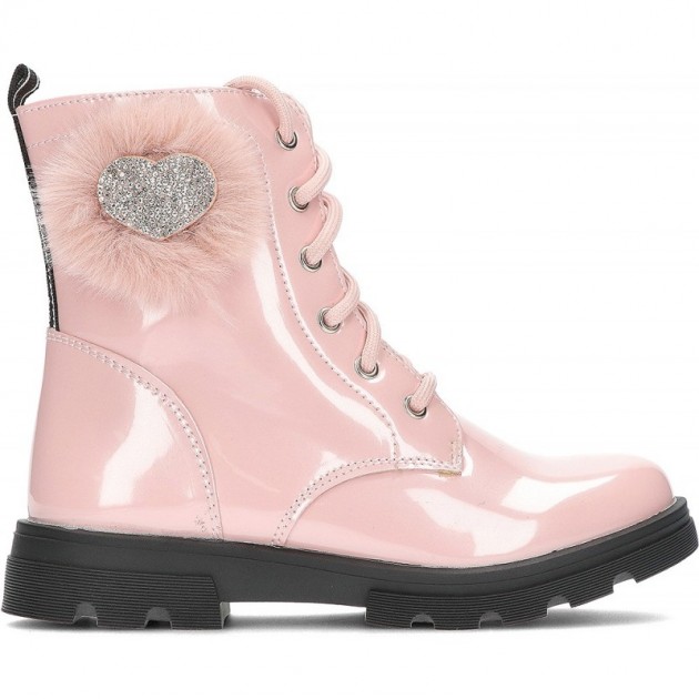 BOTTES À LACETS À POMPOM CONGUITOS 305029 PINK BOTTES À LACETS À POMPOM CONGUITOS 305029 PINK