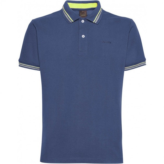 T-SHIRTS ET POLO GEOX VÊTEMENTS M3511A BLUE