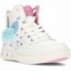 BOTTINES GEOX J. SKYLIN PAILLETTES J368WC BLANCO