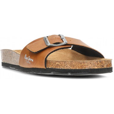 TONGS PEPE JEANS PMS90107 BIO M SINGLE KANSAS TAN