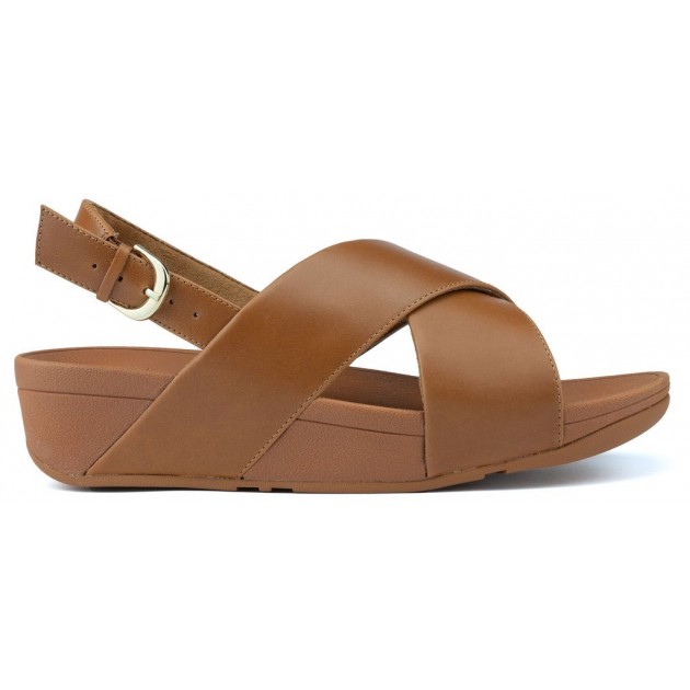 SANDALES FITFLOP LULU CROSS BACK STRAP K03 CARAMEL SANDALES FITFLOP LULU CROSS BACK STRAP K03 CARAMEL