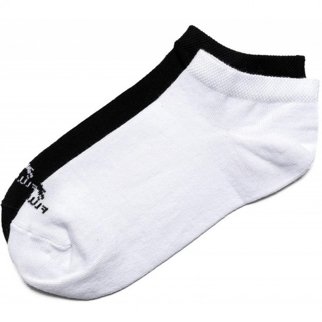 LOT DE 2 CHAUSSETTES FLUIDE FEMME CA-0007 NEGRO_BLANCO