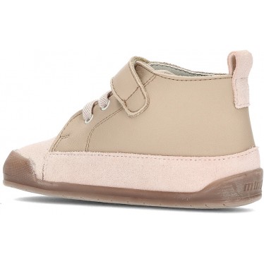 BOTTES EN DAIM POUR ENFANTS MTNG 48852 NUDE