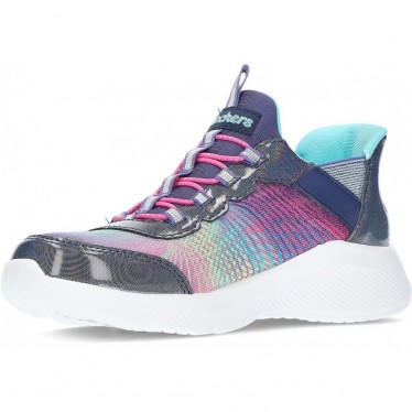 SPORTS SKECHERS SLIP-INS DREAMY LITES 303514L NAVY_RAINBOW