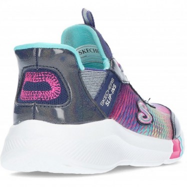 SPORTS SKECHERS SLIP-INS DREAMY LITES 303514L NAVY_RAINBOW