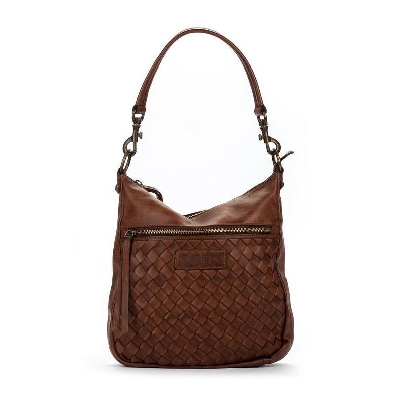 SAC PIKOLINOS HOBO FAURA WHA-618 COGNAC