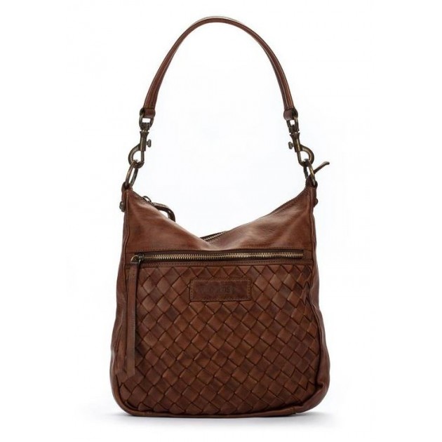 SAC PIKOLINOS HOBO FAURA WHA-618 COGNAC