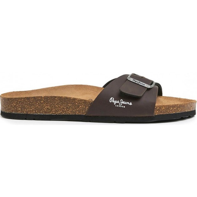 TONGS PEPE JEANS PMS90107 BIO M SINGLE KANSAS BROWN