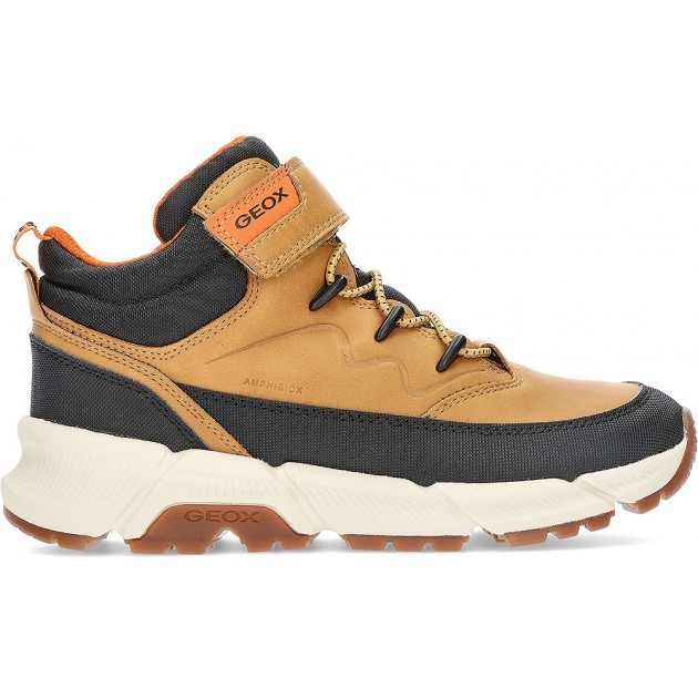 BOTTINES GEOX J36LCG BROWN_BLACK BOTTINES GEOX J36LCG BROWN_BLACK