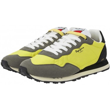 PEPE JEANS NATCH SNEAKERS HOMME PMS30945 YELLOW