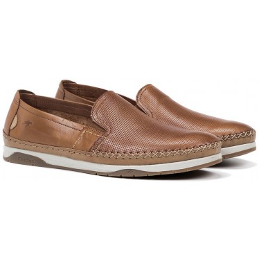 FLUCHOS F0814 HAVANA KENDAL MOCASIN HOMME CUERO_TOPO