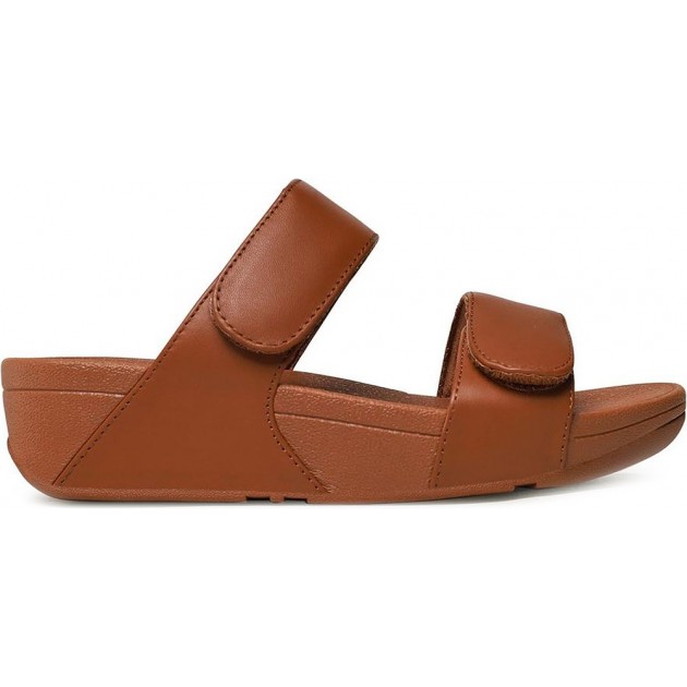 SANDALES FITFLOP FV6 LULU CLAQUETTES EN CUIR RÉGLABLES LIGHT_TAN SANDALES FITFLOP FV6 LULU CLAQUETTES EN CUIR RÉGLABLES LIGHT_TAN