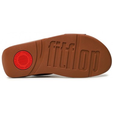 SANDALES FITFLOP FV6 LULU CLAQUETTES EN CUIR RÉGLABLES LIGHT_TAN