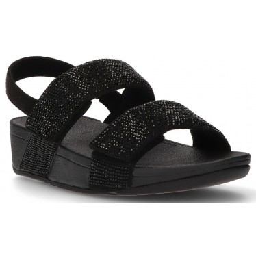 Sandales FITFLOP MINA CRYSTAL BACK STRAP NEGRO