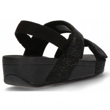 Sandales FITFLOP MINA CRYSTAL BACK STRAP NEGRO