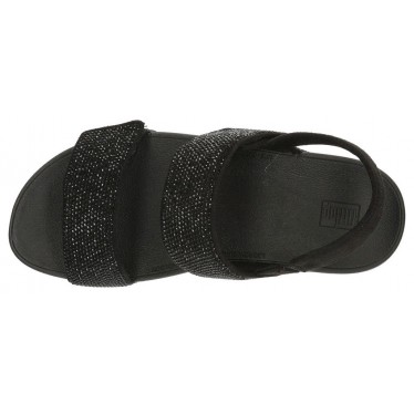 Sandales FITFLOP MINA CRYSTAL BACK STRAP NEGRO