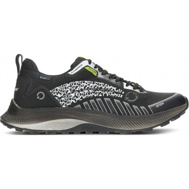 BASKETS AT117 IMPERMÉABLES ATOM TERRA HIGH-TEX TRAIL BLACK