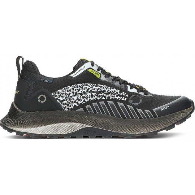 BASKETS AT117 IMPERMÉABLES ATOM TERRA HIGH-TEX TRAIL BLACK BASKETS AT117 IMPERMÉABLES ATOM TERRA HIGH-TEX TRAIL BLACK