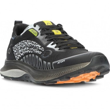 BASKETS AT117 IMPERMÉABLES ATOM TERRA HIGH-TEX TRAIL BLACK