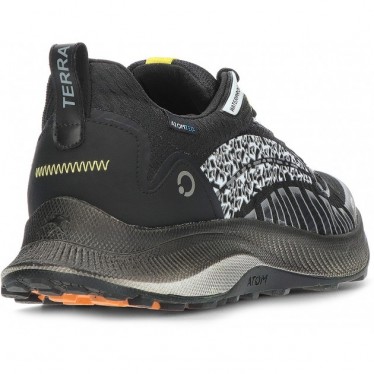 BASKETS AT117 IMPERMÉABLES ATOM TERRA HIGH-TEX TRAIL BLACK