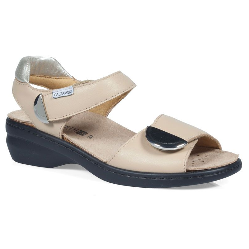 SANDALIAS CALZAMEDI ELIGIA BEIGE