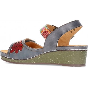 SANDALES LAURA VITA FACSCINEO1123 GRIS_FLORAL