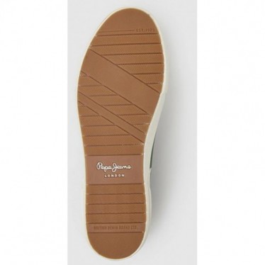 PEPE JEANS SNEAKERS À DRAPEAU ALLEN PMS30903 OLIVE