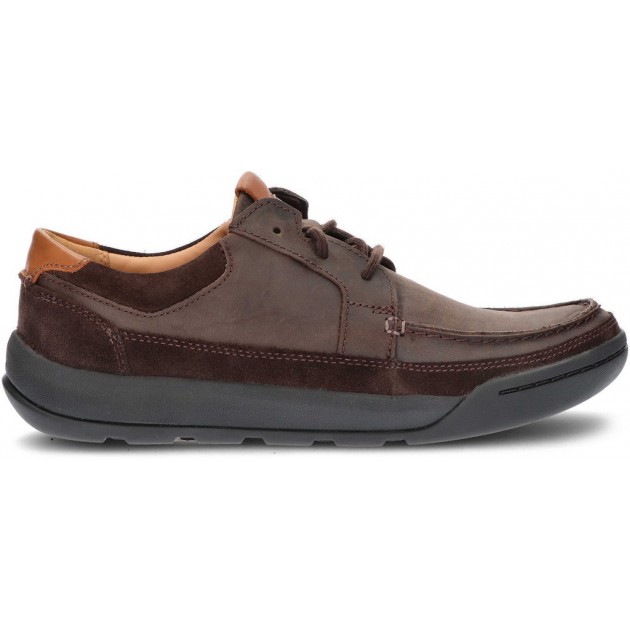 CHAUSSURES CLARKS ASHCOMBE DARK_BROWN