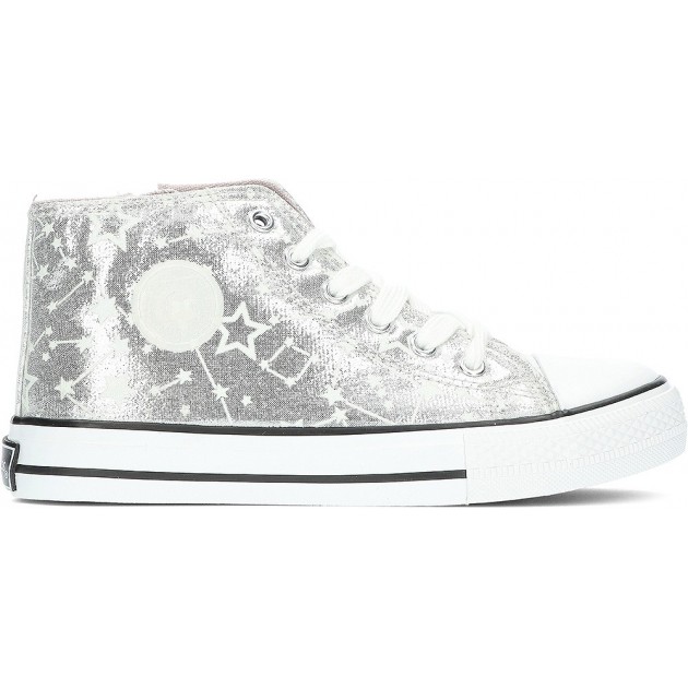 CONGUITOS DE SPORT EN TOILE PAILLETTES 283047 SILVER CONGUITOS DE SPORT EN TOILE PAILLETTES 283047 SILVER