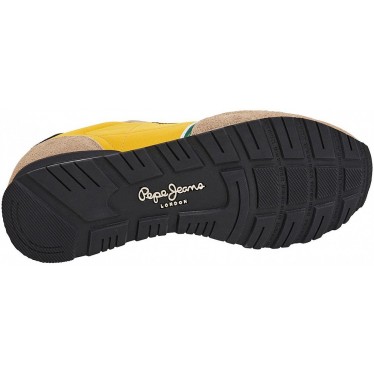 BASKETS PEPE JEANS PMS31046 BRIT FUN M YELLOW