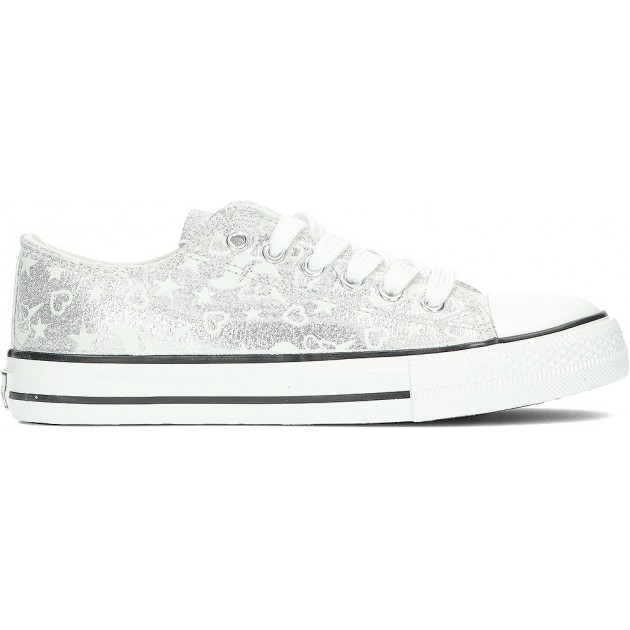 CONGUITOS GLOW IN THE DARK SNEAKERS 283057 SILVER